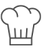 Icon einer Koch-Muetze